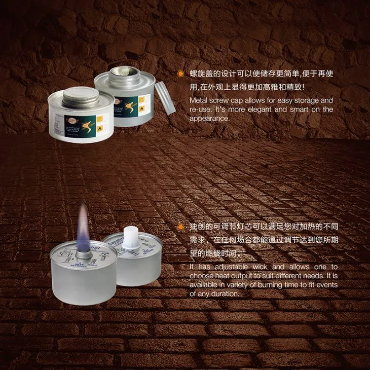 200G DEG Wick neškriabe paliva-najbezpečnejšie paliva pre bufet